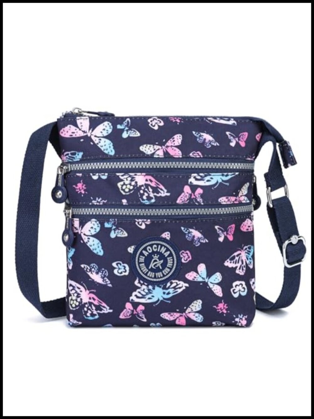 Nylon Crossbody Bag Small Lightweight Travel Purse Phone Wallet